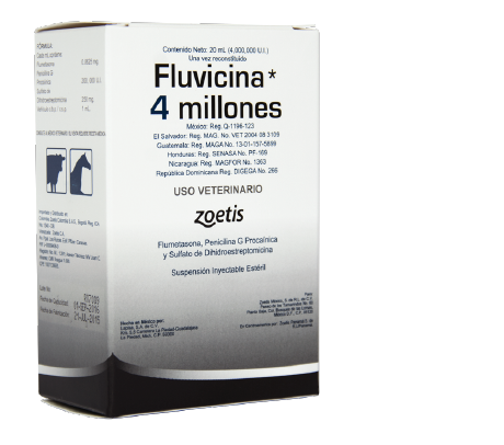 Fluvicina 4 millones 20 mL